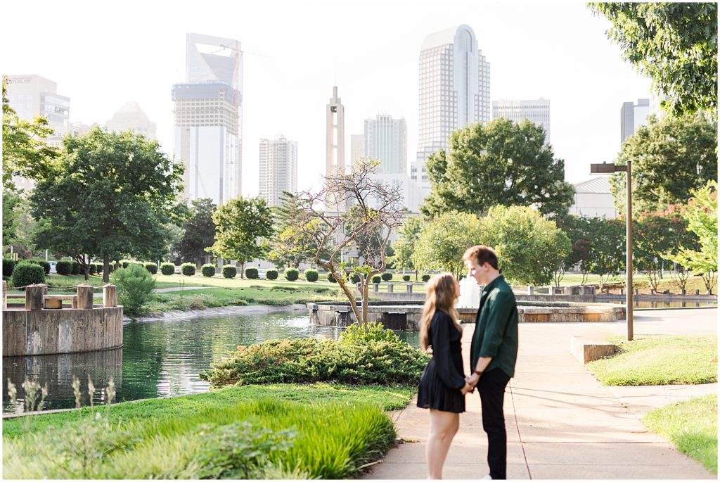 Marshall Park, Charlotte Wedding Photographer, Charlotte Engagement Photographer, Charlotte Weddings, North Carolina Wedding Photographer